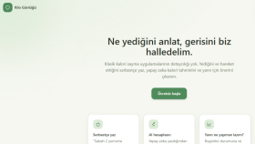 Ne yediğini anlat, gerisini biz halledelim.