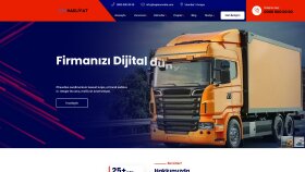 Nakliye firmaları için hazırlamış olduğum site