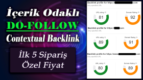 Do Follow - İçerik Odaklı - Contextual Backlink