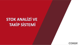 Stok Analizi ve Takip Sistemi
