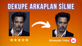 Arkaplan silme - Dekupe