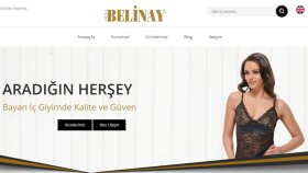 Belinay Bayan İç Giyim Web Sitesi