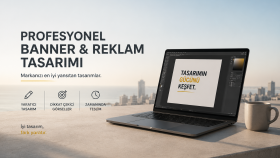 reklam ve banner tasarlarım