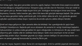 Yazdığım bir podcast bölümü