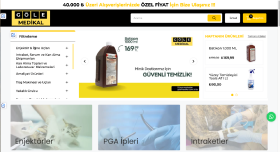 Ticimax Alt Yapısı İle Göle Medikal'in E-Ticaret Web Sitesi