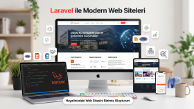 Laravel ile özel web siteni baştan sona geliştiriyorum