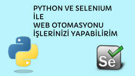 selenium ile web otomasyonu yazabilirim