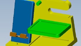 CNC'de üretmek icin parca çizilir modellenir