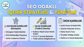 SEO, içerik pazarlaması, UX temelinde içerik üretiyorum