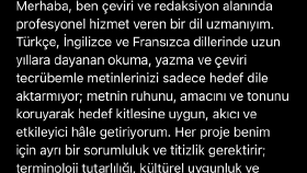 Profesyonel Türkçe–İngilizce–Fransızca Çeviri & Redaksiyon Hizmeti