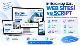 ihtiyacınıza özel gelişmiş web sitesi yaparım