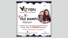 Vizyon Yaz Kampı Başlıyor