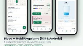 Bloqo – Zaman Bloklama ve Rutin Takip Mobil Uygulaması
