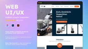 Atay Zemin - Web UI/UX Çalışması