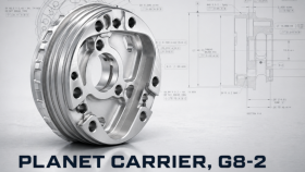 7075-T6 Alüminyum Planet Taşıyıcı – CNC İşleme Teknik Çizimi