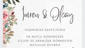 sizin için davetiye tasarlayabilirim