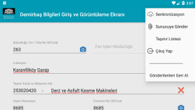 Demirbaş Sayım (Android Uygulama)