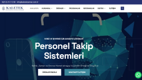 Parmak okuyucu ve kamera firması için şık ve zarif tasarım