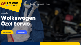 Oto Servis Firması Kurumsal Web Site Tasarım / Kurulum