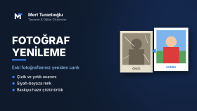 eski ve yıpranmış fotoğraflarınızı onarıp renklendiririm