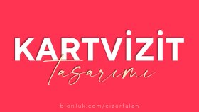 kartvizit tasarlarım
