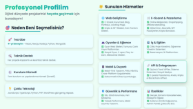 her türlü web sitesi yapabilirim