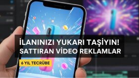 sizin için akılda kalıcı reklam videoları yaparım