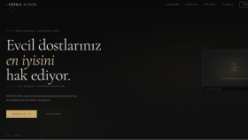Veteriner Kliniği Web Sitesi 