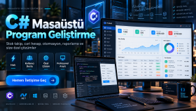 C# ile size özel masaüstü program geliştiririm