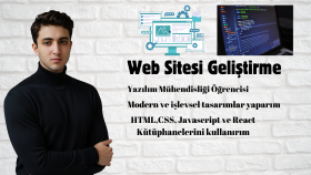 dinamik web siteleri tasarlarım
