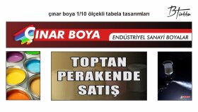 Çınar Boya - Tabela Tasarımı