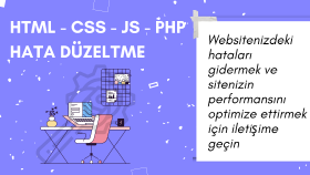 websitenizdeki hataları düzeltebilirim