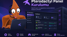 senin Minecraft serverına Pterodactyl paneli kurarım