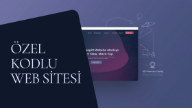 modern ve hızlı özel kodlanmış web sitesi geliştiririm