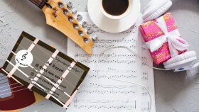 Müzik Mağazası Kartvizit Tasarım Örneği