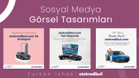 Otokredibul - Sosyal Medya Tasarımları