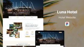 Luna Hotel Website