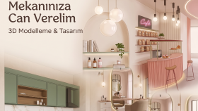 SketchUp ve AutoCAD ile 3D tasarım yaparım