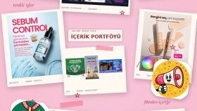 markalar için yaratıcı sosyal medya içerikleri üretiyorum
