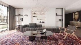 Minimalist Oturma Odası İç Mekân Tasarımı