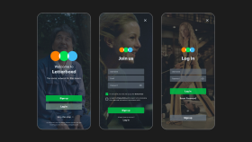 Letterboxd Sign Up & Log In Page