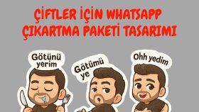 whatsapp vb için kişiye özel çıkartma paketi oluştururum