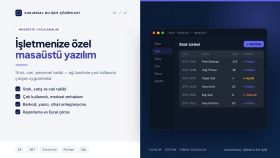 İşletmeye Özel Masaüstü Yazılım: Stok, Cari ve Personel