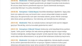 Örnek Ses Kaydı Deşifre Çalışması(röportaj/podcast)