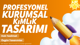  profesyonel olarak kurumsal kimliğinizi tasarlayabilirim