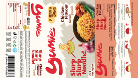 Yumie Noodle Ambalaj Tasarımı 