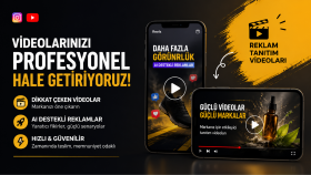 sizin için etkileyici & profesyonel videolar oluşturabilirim