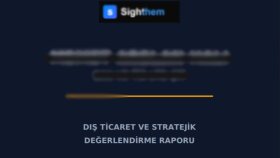 İhracat Stratejisi, Pazar Riski ve Müşteri Analizi Raporu