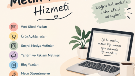 özgün ve akıcı metinler yazarım