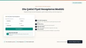 Oto Çekici Fiyat Hesaplama Modülü